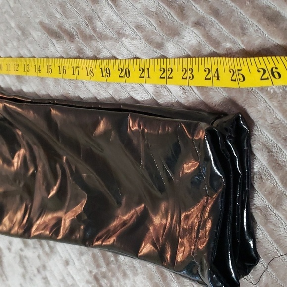 Missguided Fun, 100% Polyurethane, Black, Shiny Pants. Size 4  NWOT - Picture 10 of 13